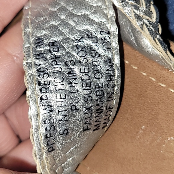 Silver Madden Girl Sandals - Picture 4 of 5